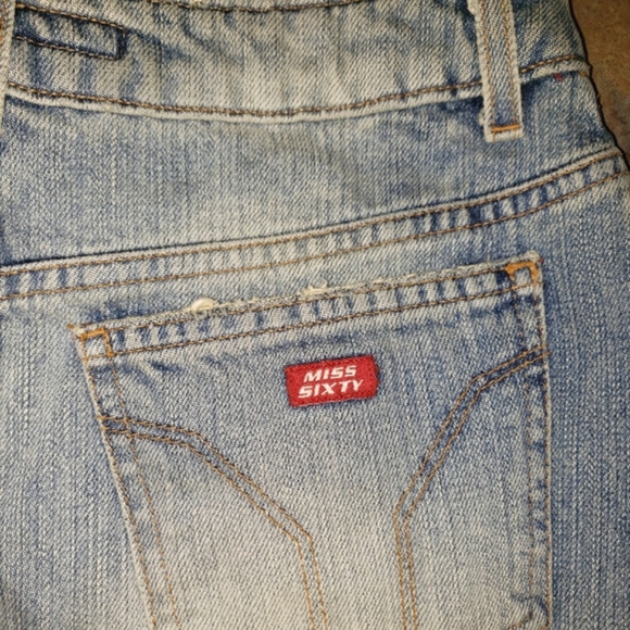 Vintage Y2K Miss Sixty Denim Mini Skirt - Picture 3 of 6